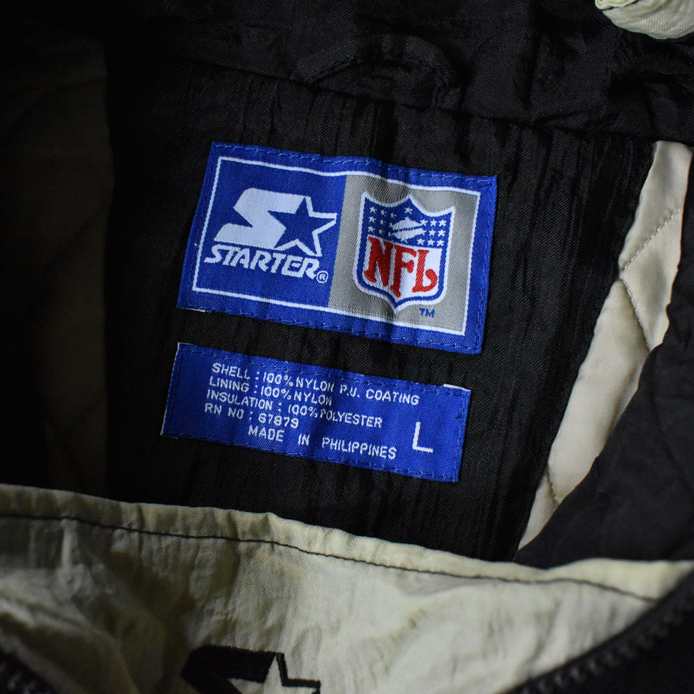 STARTER “NFL New Orleans Saints” 中綿入り ナイロンジャケット プルオーバー 240221