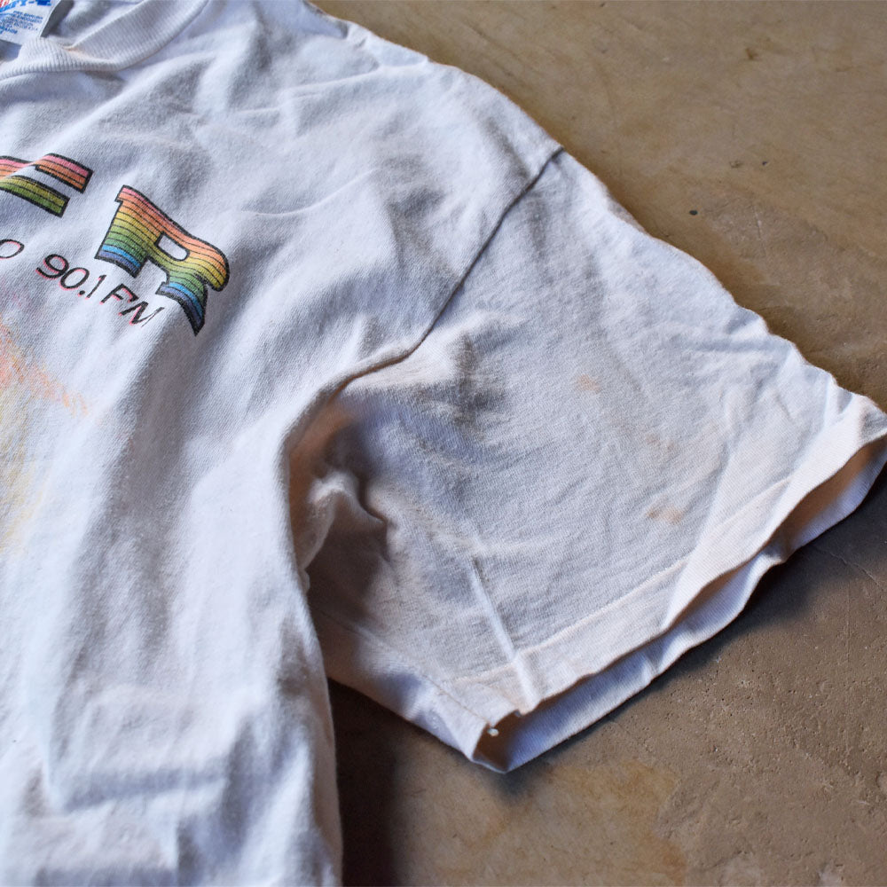90's Hanes ”KZFR” ラジオ Tシャツ USA製 240426