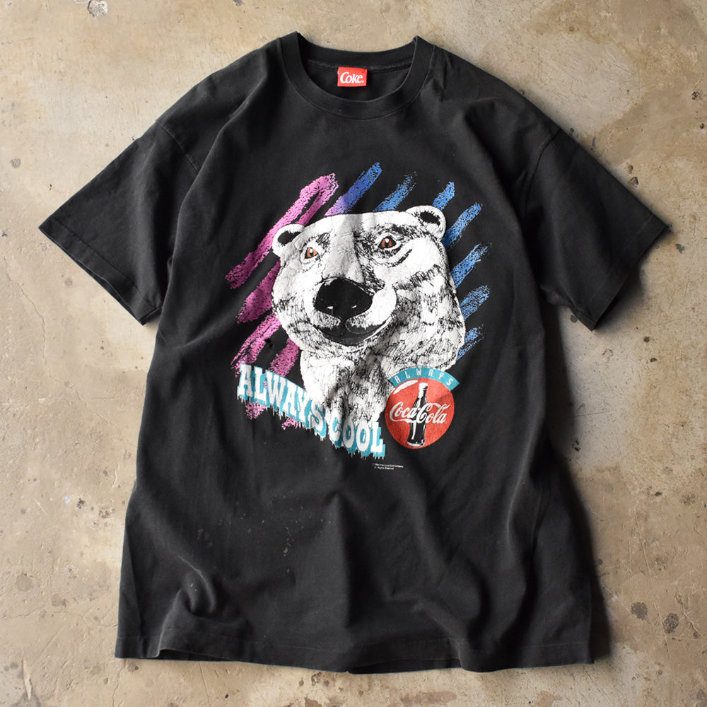 90's Coca-Cola “POLAR BEAR” Tシャツ USA製 240608