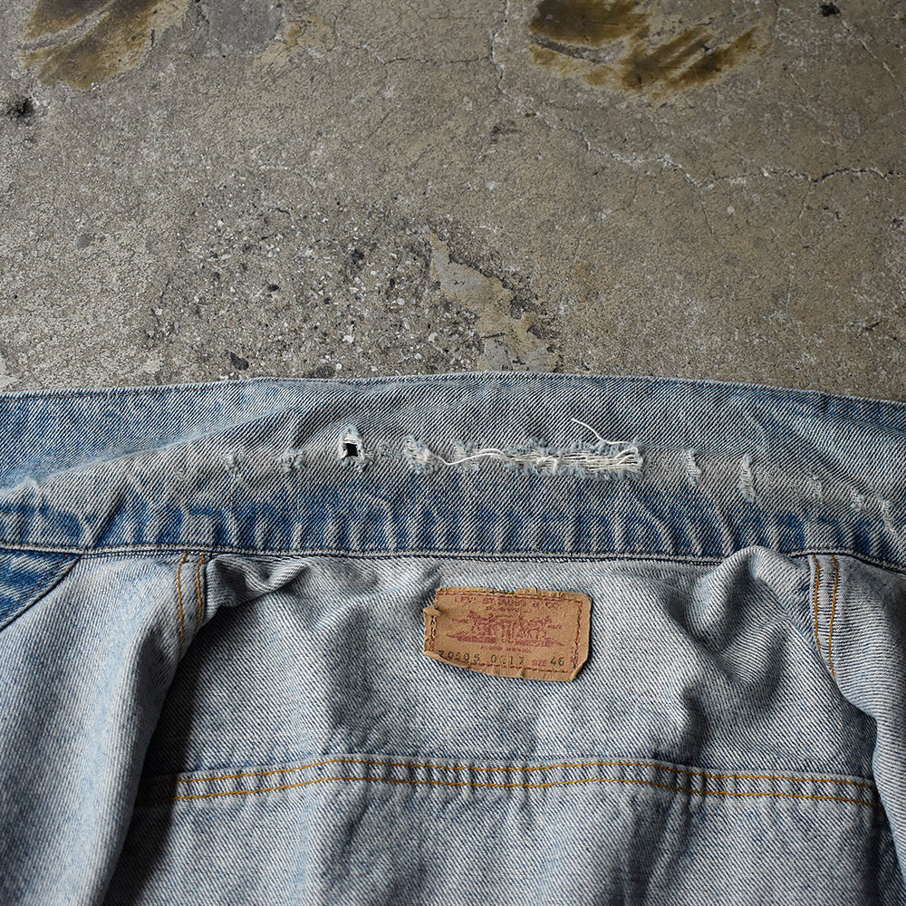 80's初頭 ダメージ！ Levi's 70505-0217 デニムジャケット USA製 250526H