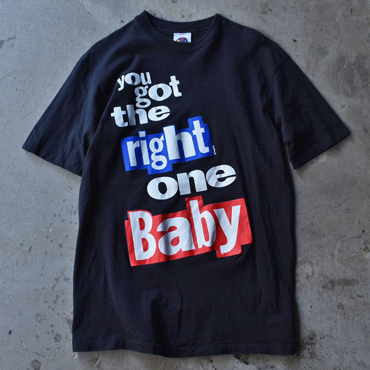 90's PEPSI “You got the right, one baby” 企業 広告 Tシャツ USA製 230619H