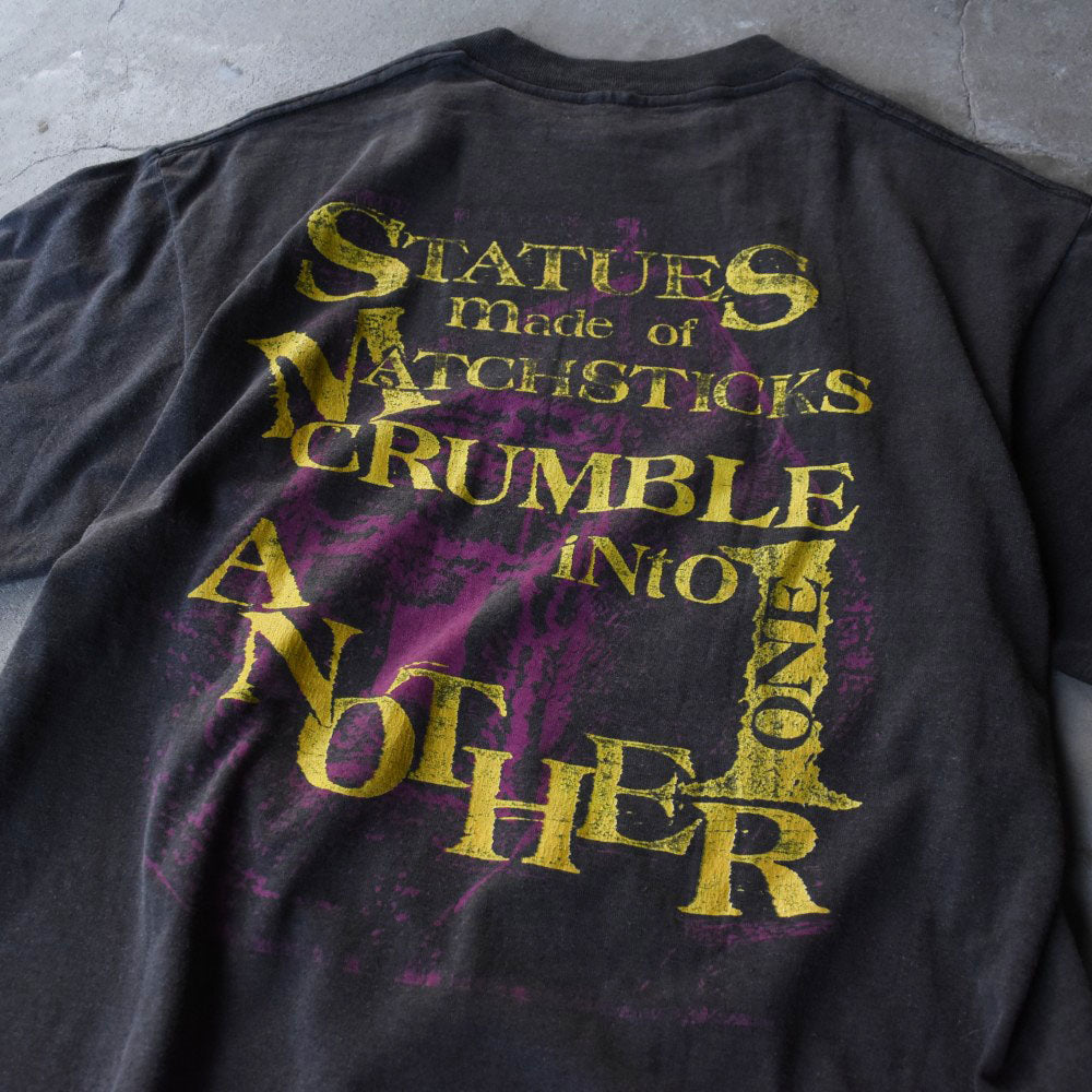 ’88 Bob Dylan “Statues Made of Matchsticks Crumble Into Another”  ロックTシャツ 251125H
