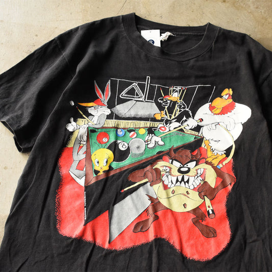 90’s Looney Tunes ”billiards” キャラクター Tシャツ 250912H