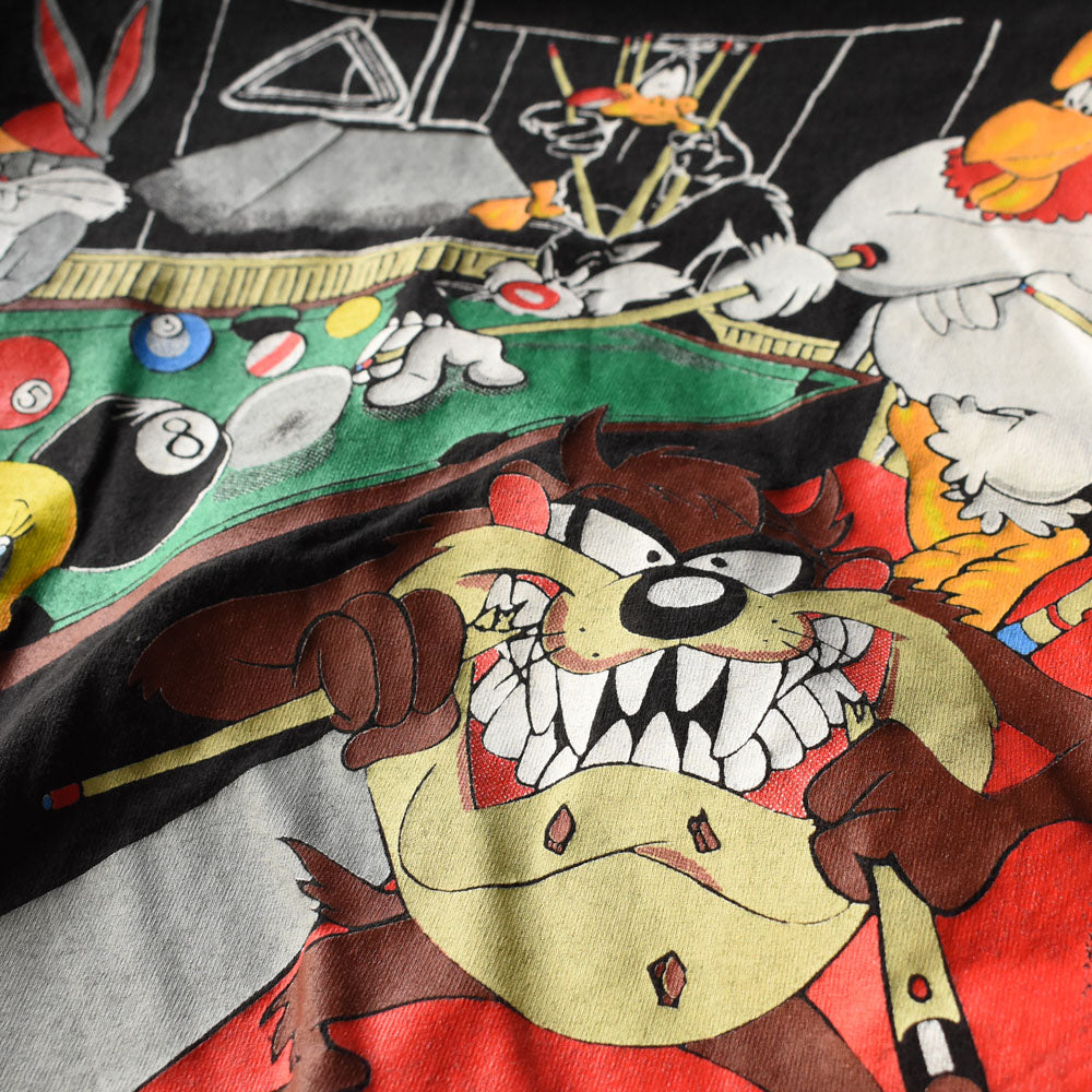 90’s  Looney Tunes ”billiards” キャラクター Tシャツ 250912H