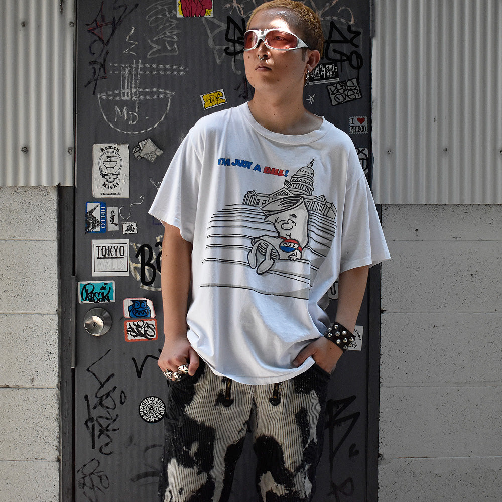 90's Schoolhouse Rock！ “I’m Just a Bill” 海外アニメ  キャラ Tシャツ USA製 250810H