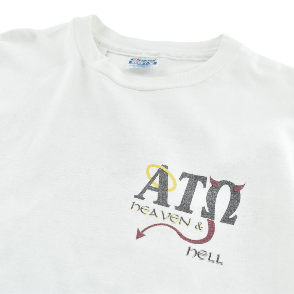 90’s Alpha Tau Omega “Heaven & Hell” フォトプリント アートTシャツ 260428H