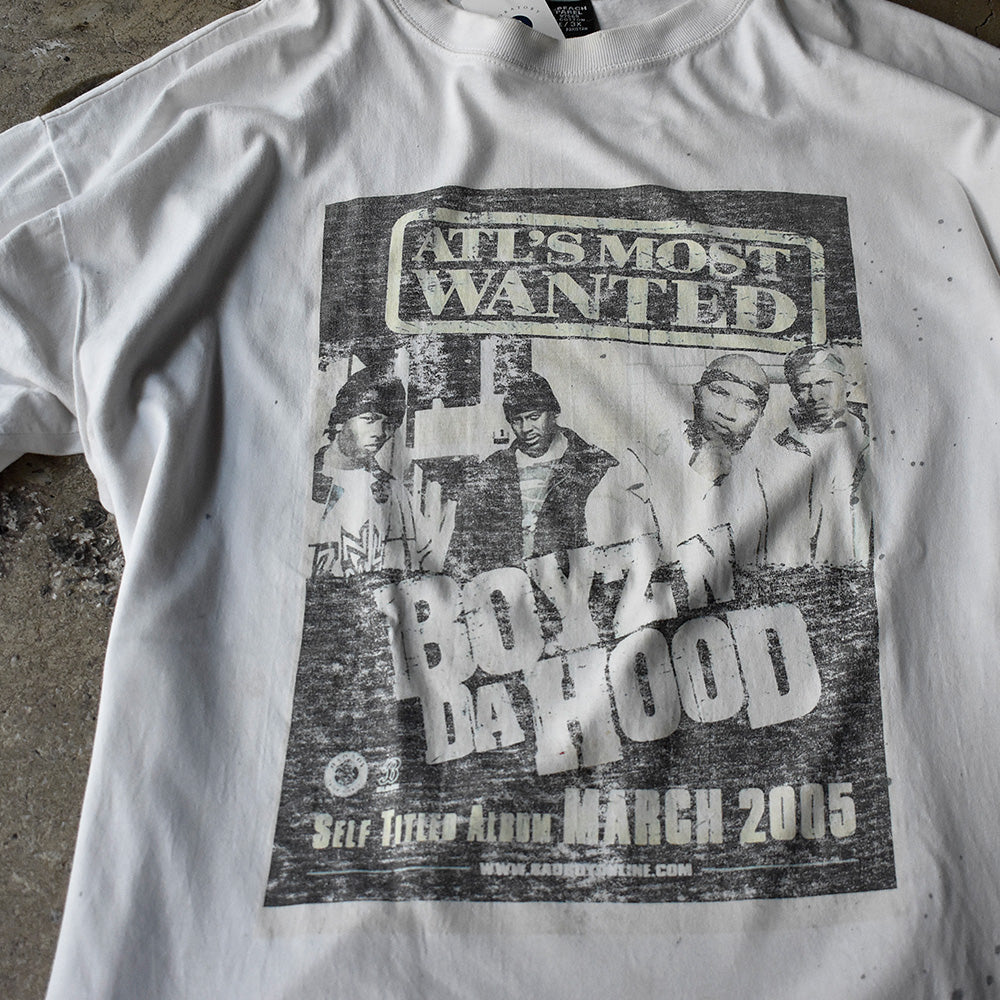 Y2K Boyz n da Hood “Boyz N Da Hood” Rap Tシャツ 250710H – LABORATORY®