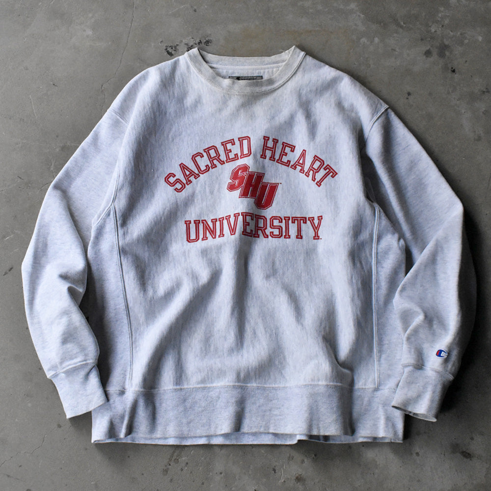 Y2K Champion “SACRED HEART UNIVERSITY” RWスウェット 241004