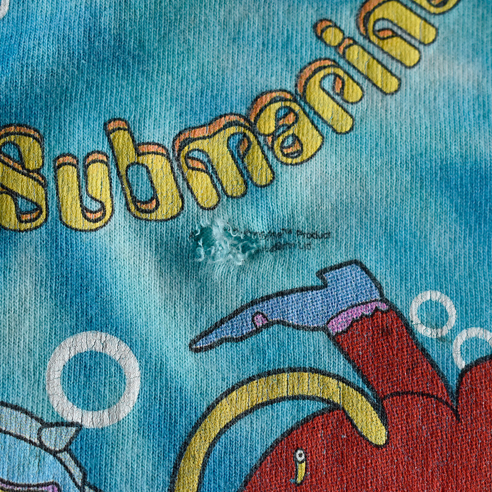 90's THE BEATLES “Yellow Submarine“ タイダイTシャツ 250521H