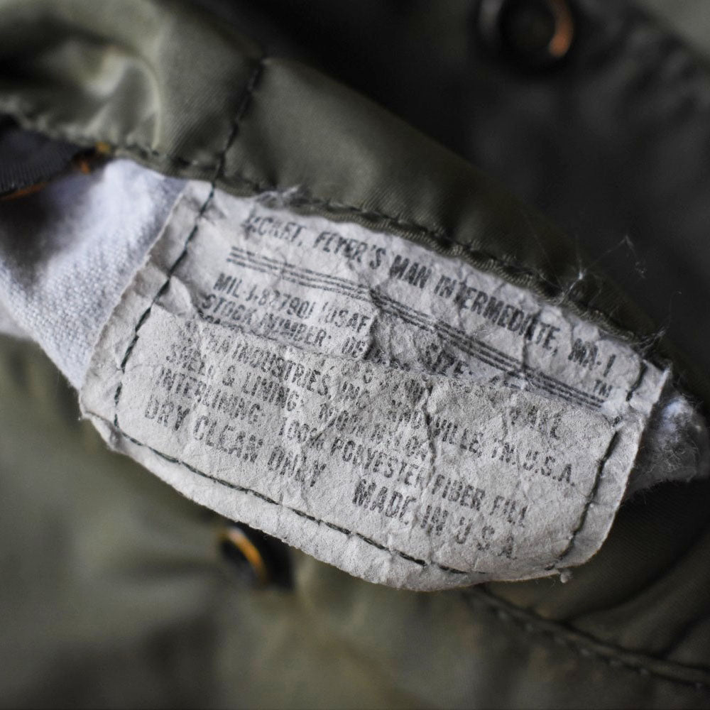 70’s U.S.A.F. ALPHA MA-1 フライトジャケット 251111H