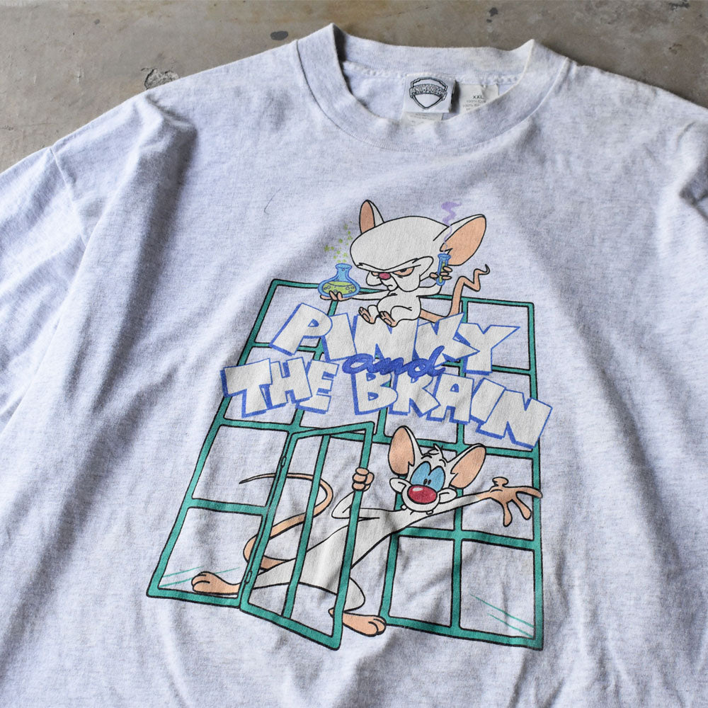 90’s Pinky and the Brain キャラクターTシャツ 250919H