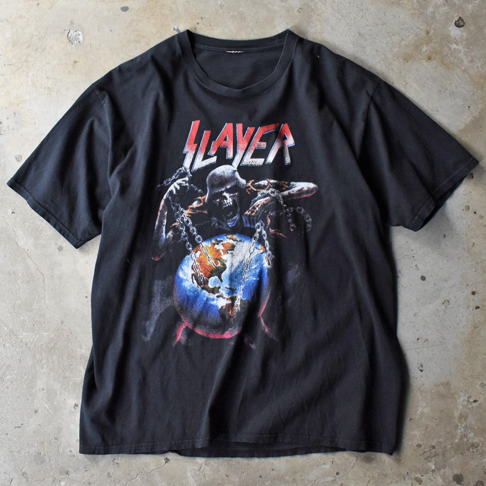 Y2K Slayer “SKULL SOLDIER & EARTH” ロック Tシャツ 250710