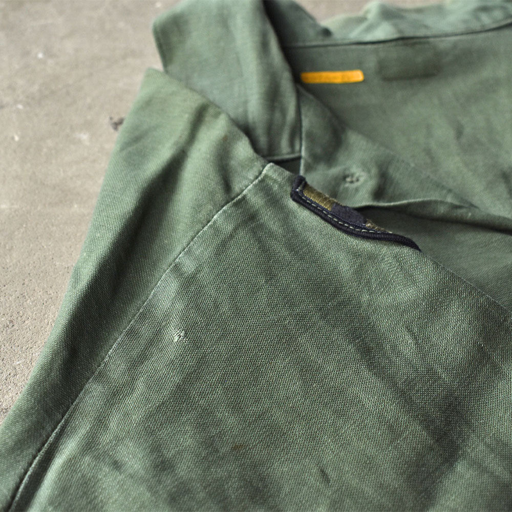 70's　U.S.ARMY シャツ袖 7th ユーティリティシャツ　230911