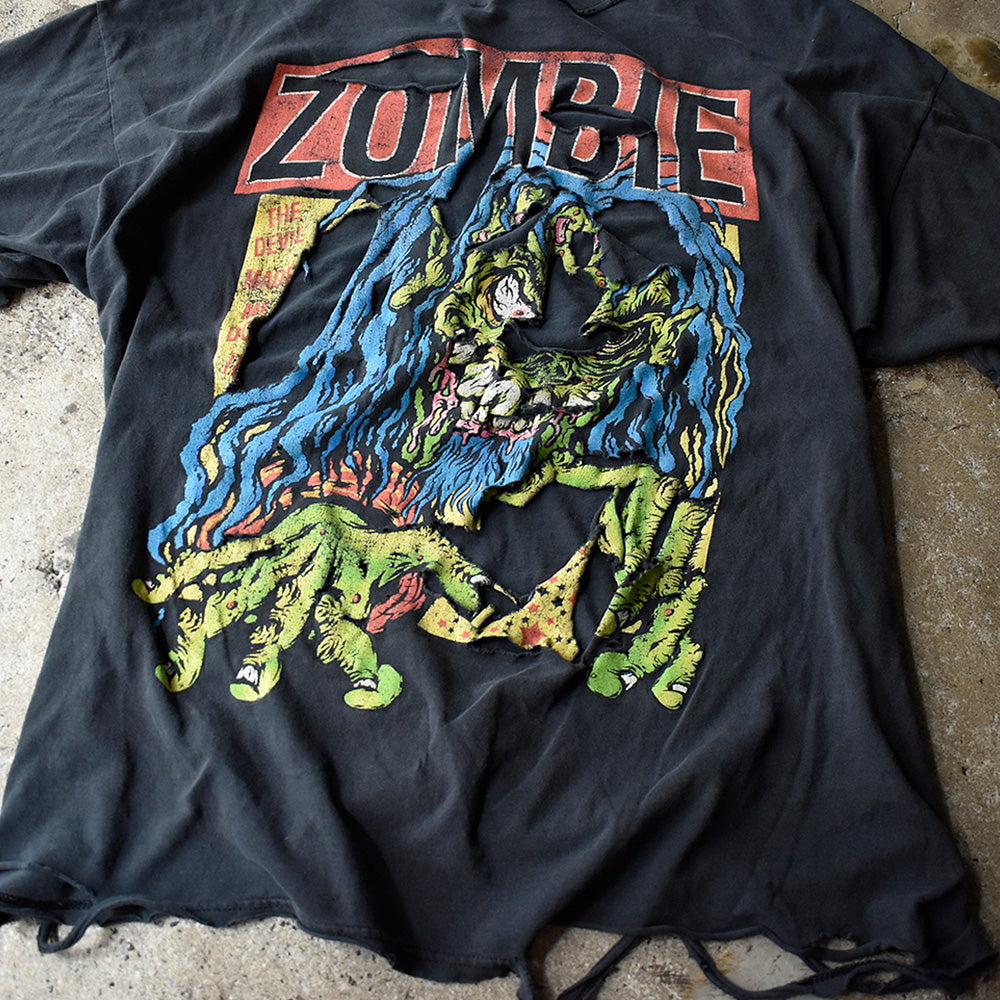 Y2K ボロ！ “ZOMBIE” Tシャツ 250624H