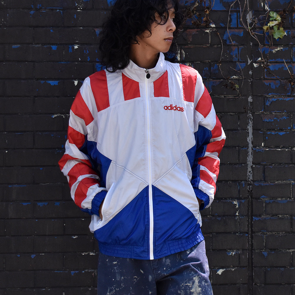 80's adidas all nations/アディダス ナイロンジャケット 230913H