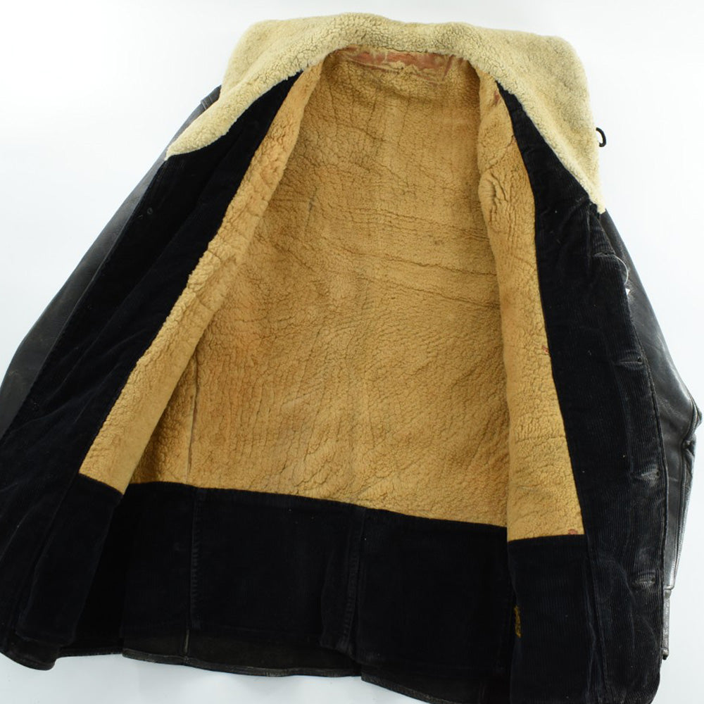 30’s GENUINE HORSEHIDE シングル レザーカーコート 260106H