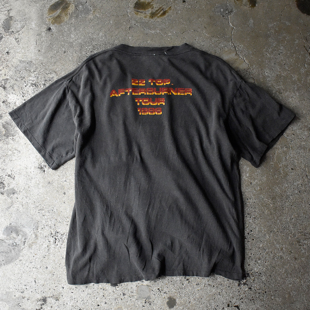 80's ZZ TOP “Afterburner“ Tour 1986 ロック Tシャツ 250716H