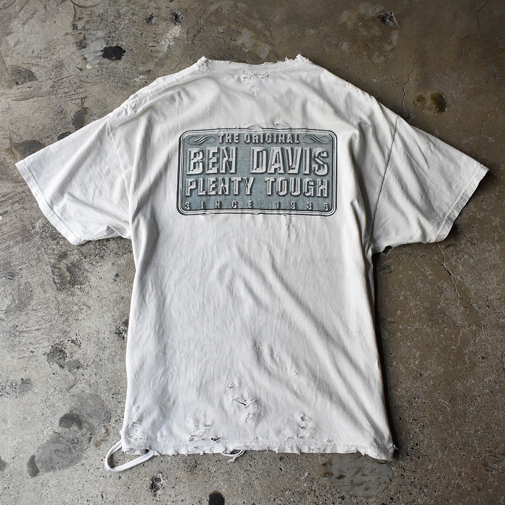 Y2K ボロ！ BEN DAVIS ロゴTシャツ 250525H