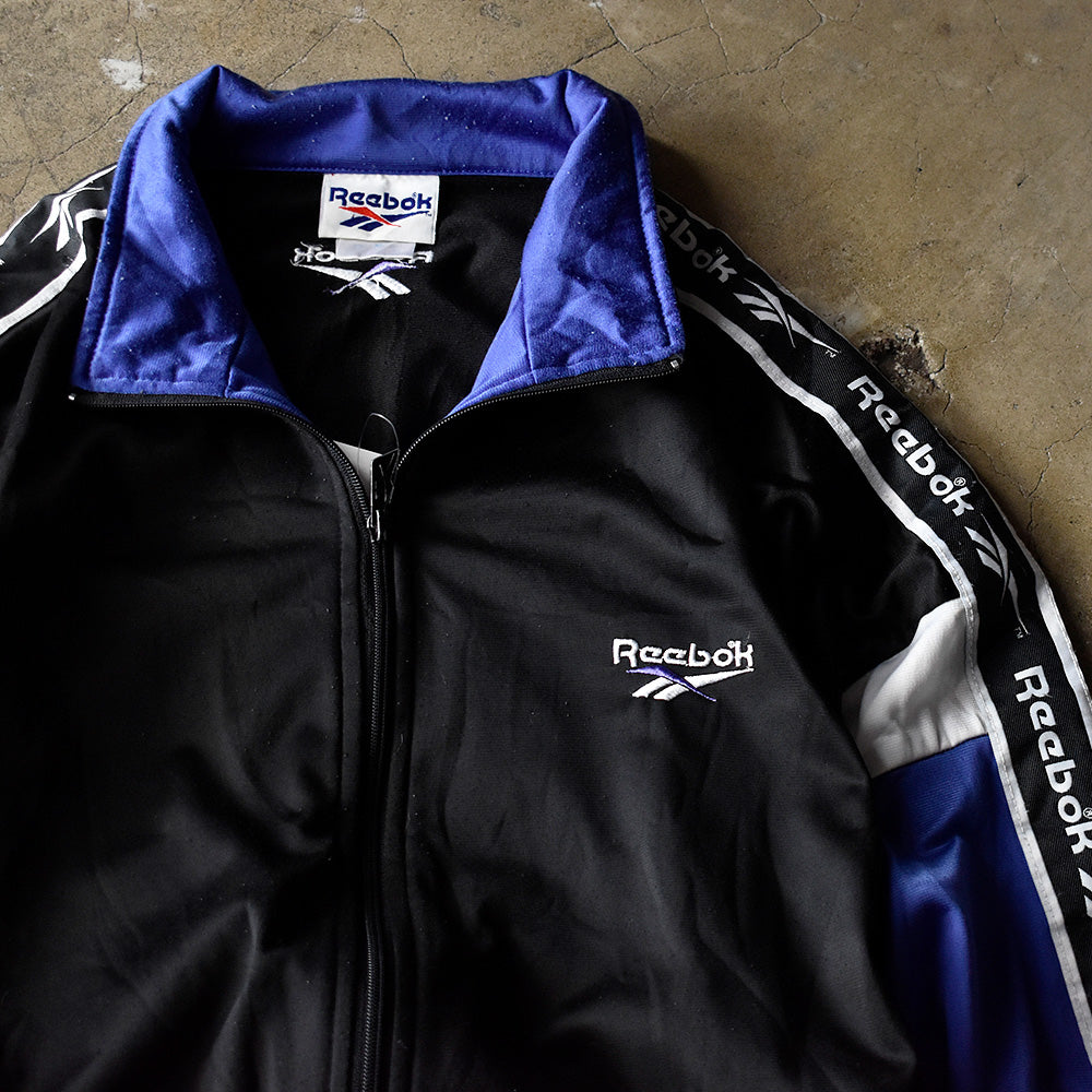 90's～ Reebok サイドロゴテープ！ トラックジャケット 240403H