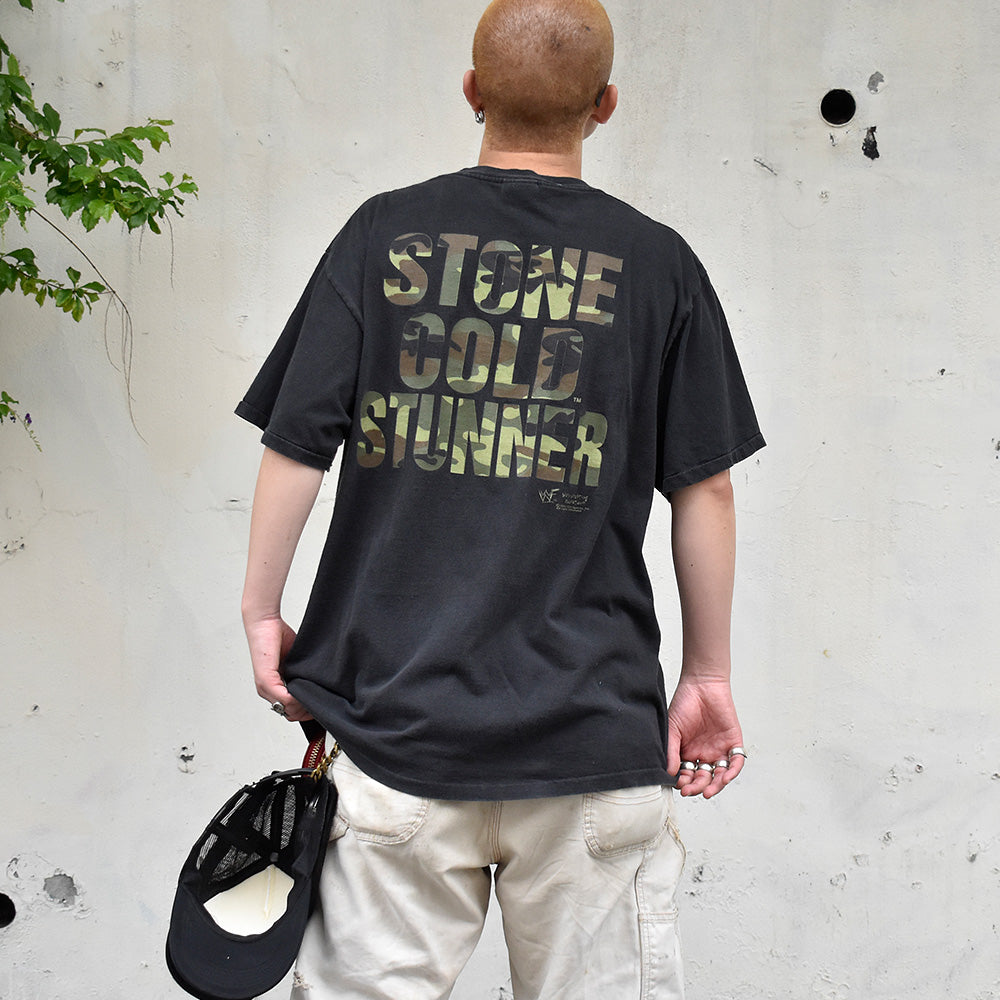 90's WWF Stone Cold “snake 3:16” Tシャツ USA製 250629H