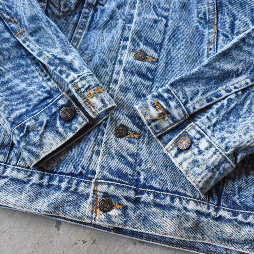 90’s Levi's 70507-0219 ケミカルウォッシュ デニムジャケット USA製 250605