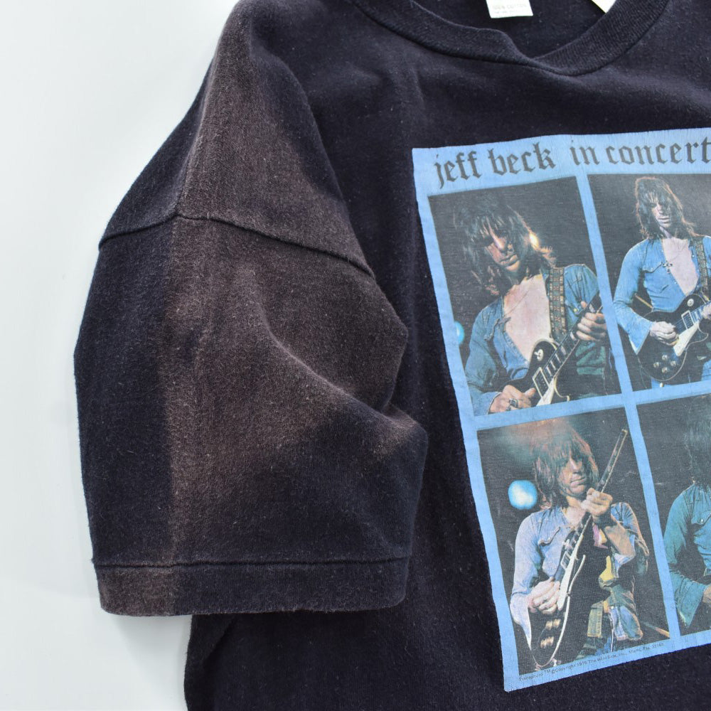 70's Jeff Beck "in concert" ロックTシャツ 260901H