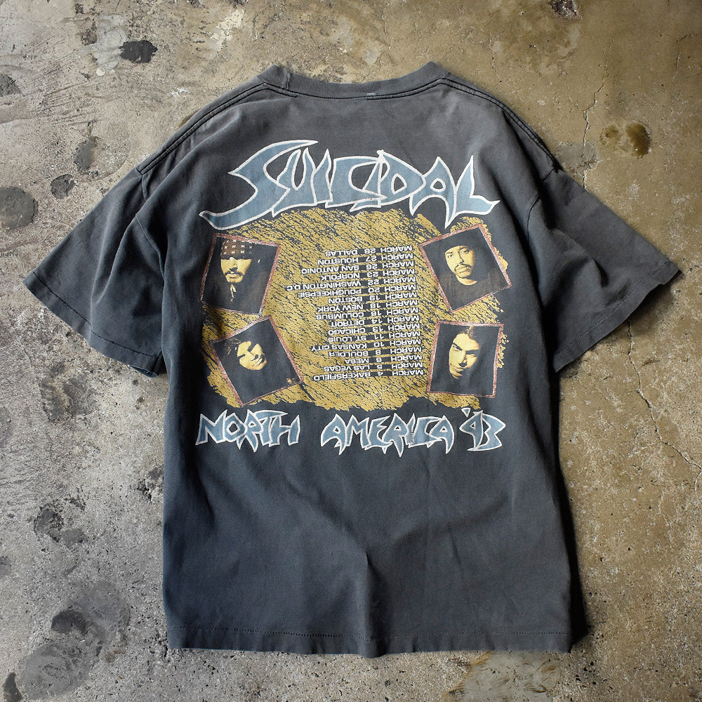 90's Suicidal Tendencies “The Art Of Rebellion” North America Tour Tシャツ 250102H