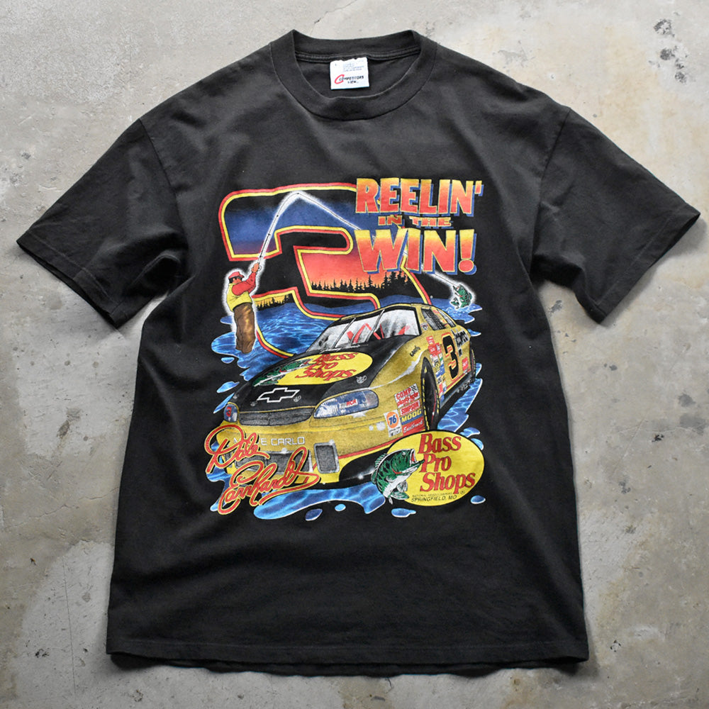 90’s “Dale Earnhardt #3 / Bass Pro Shop” レーシング Tシャツ USA製 240817