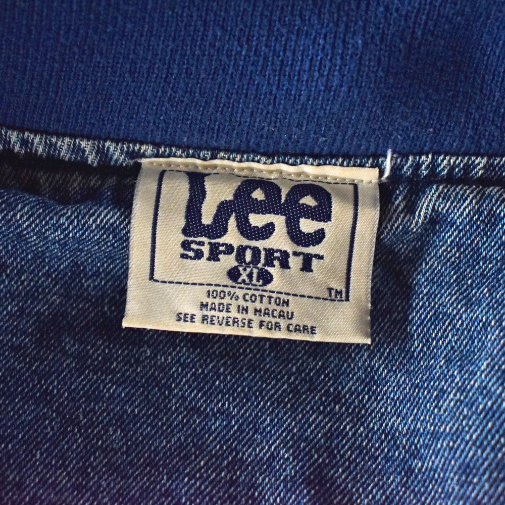 90’s Lee sport “NFL New York Giants ” 中綿入り デニム スタジャン 240309