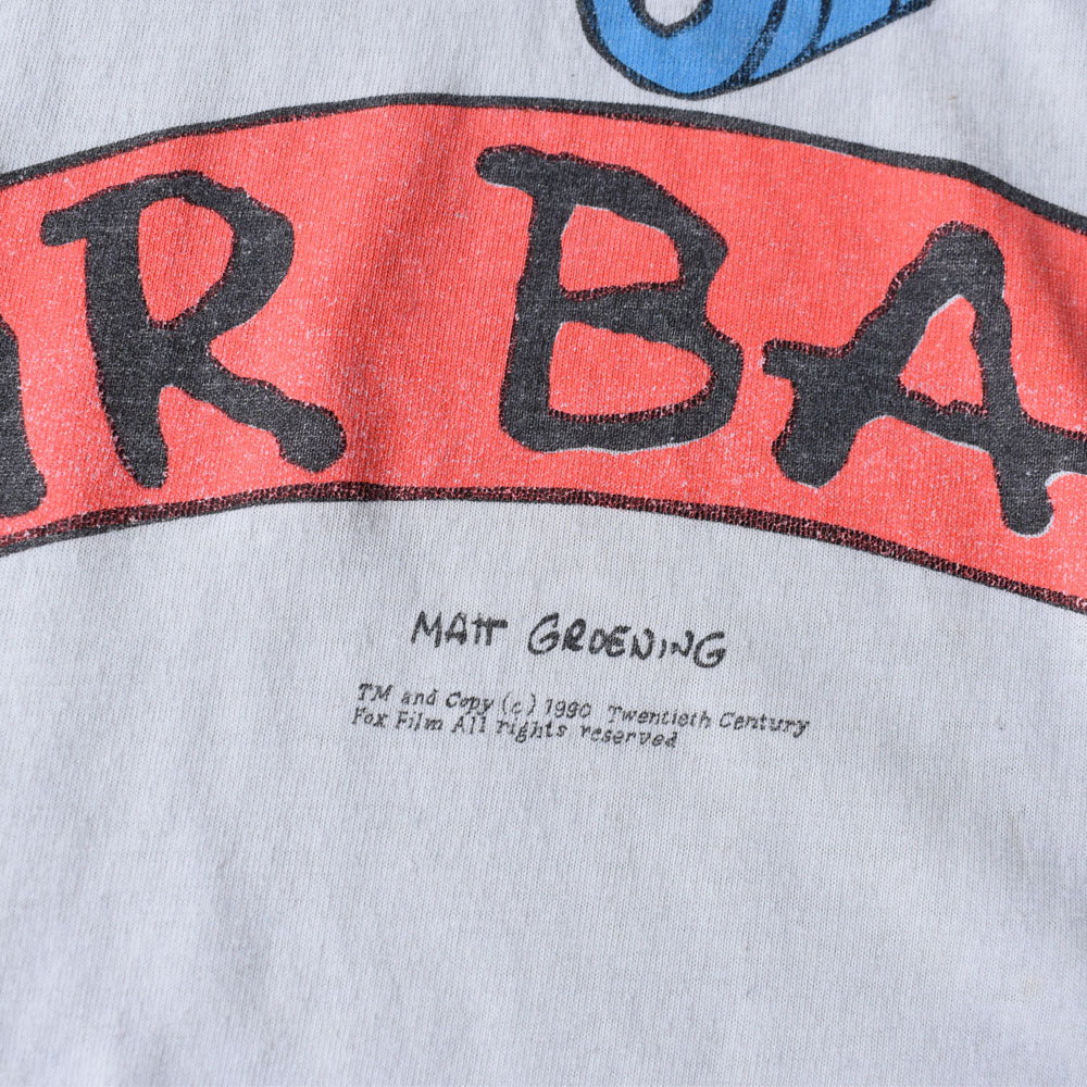 90’s The Simpsons “AIR BART” キャラクター Tシャツ 250513