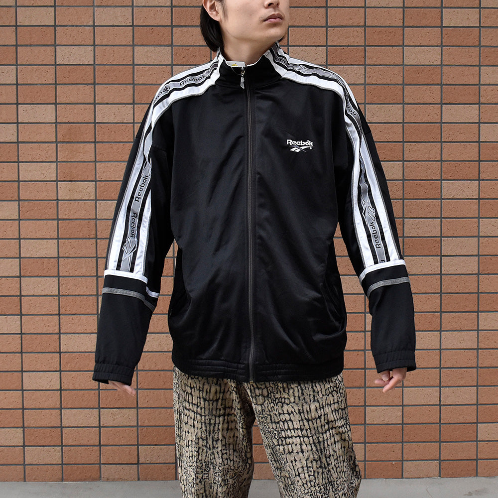 Y2K Reebok サイドロゴテープ！ トラックジャケット 240424H