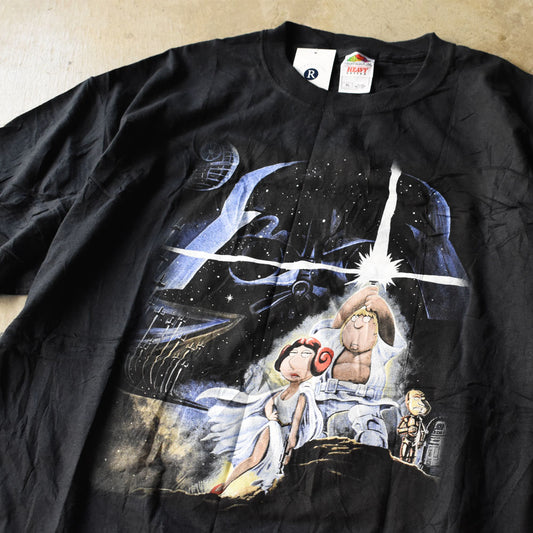 Y2K デッドストック Family Guys “STAR WARSパロディ” キャラクター Tシャツ 250909H