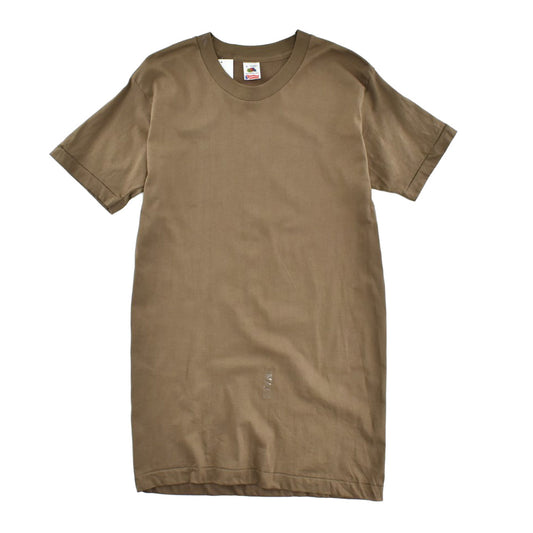 90's N.O.S. "Fruit of the Loom" ブランクTシャツ コヨーテ USA製 260421H