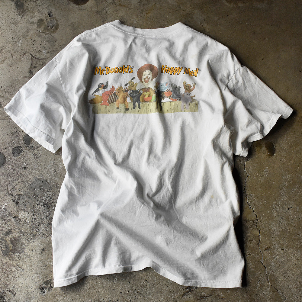 90's McDonald's “Happy Meal” Tシャツ 231121H
