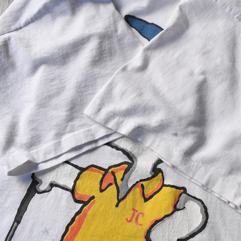 90’s “Peanuts / JOE GOLFER” スヌーピー キャラクター Tシャツ USA製 250511