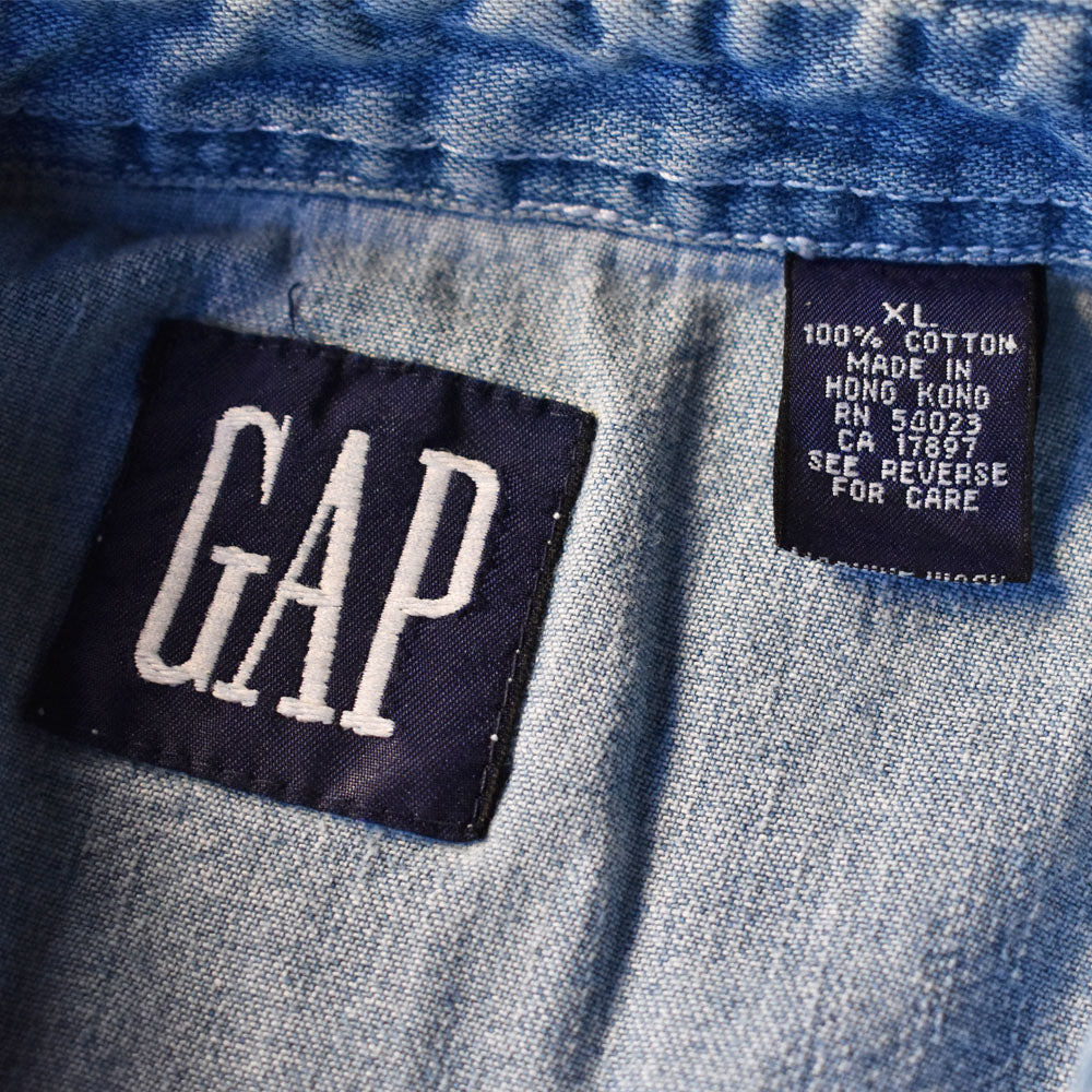 90’s GAP デニムシャツ 240323