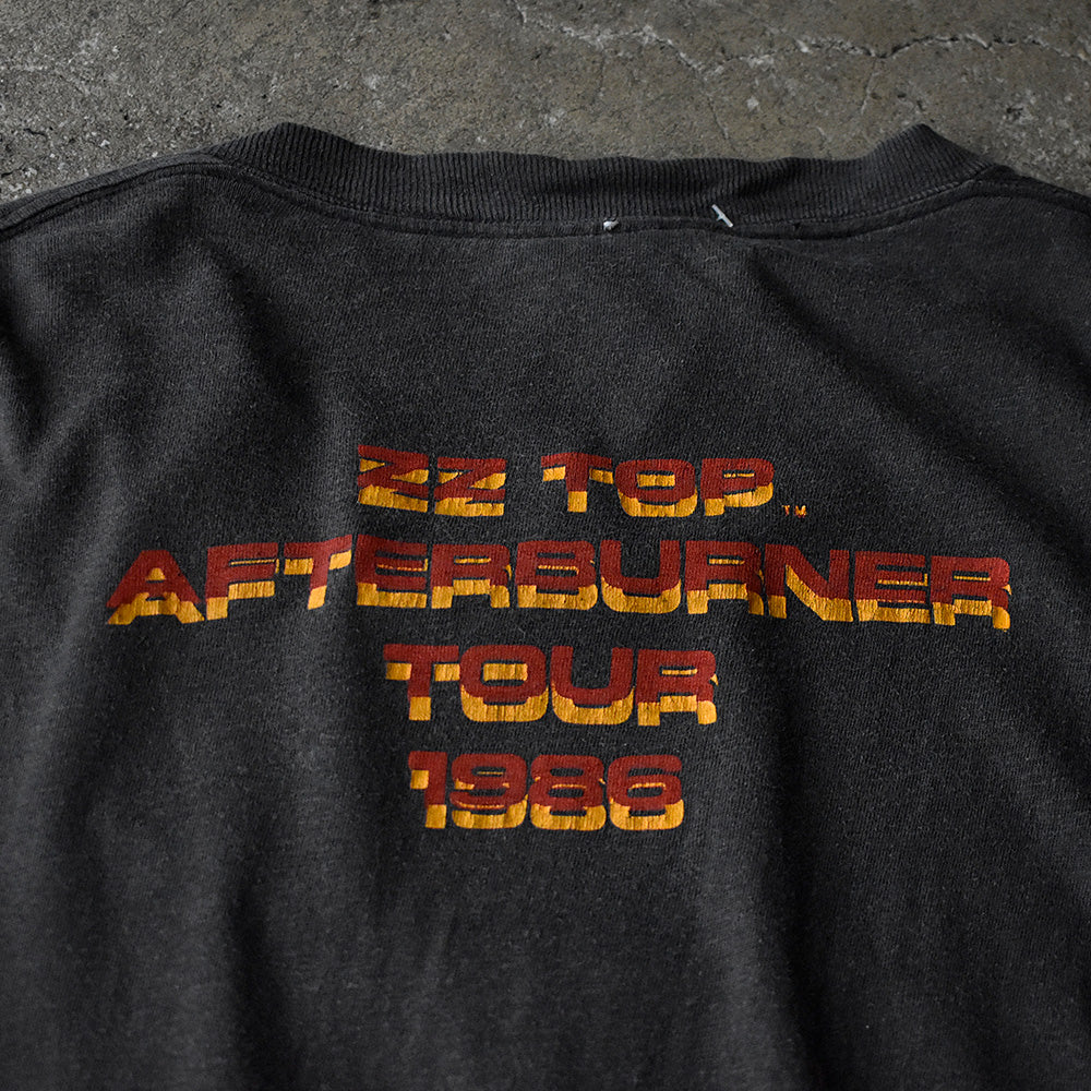 80's ZZ TOP “Afterburner“ Tour 1986 ロック Tシャツ 250716H
