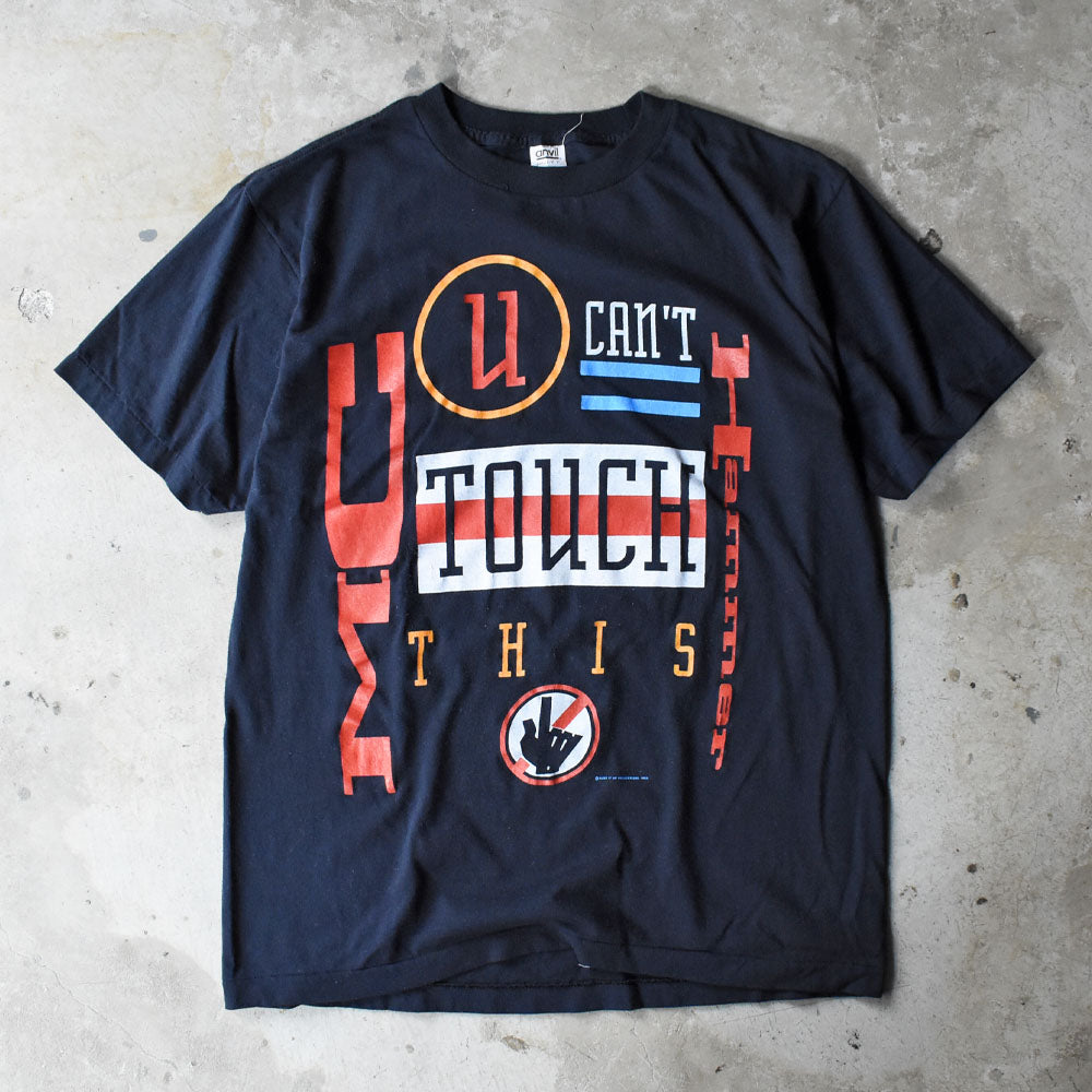 90's MC Hammer “U Can't Touch This” ロック Tシャツ USA製 250916