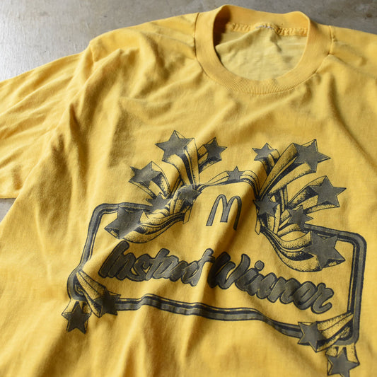 80’s McDonald’s “Instant Winner” Tシャツ 250909H