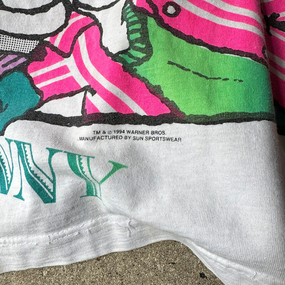 90's AOP！ Looney Tunes “Bugs Bunny Tシャツ 240309H