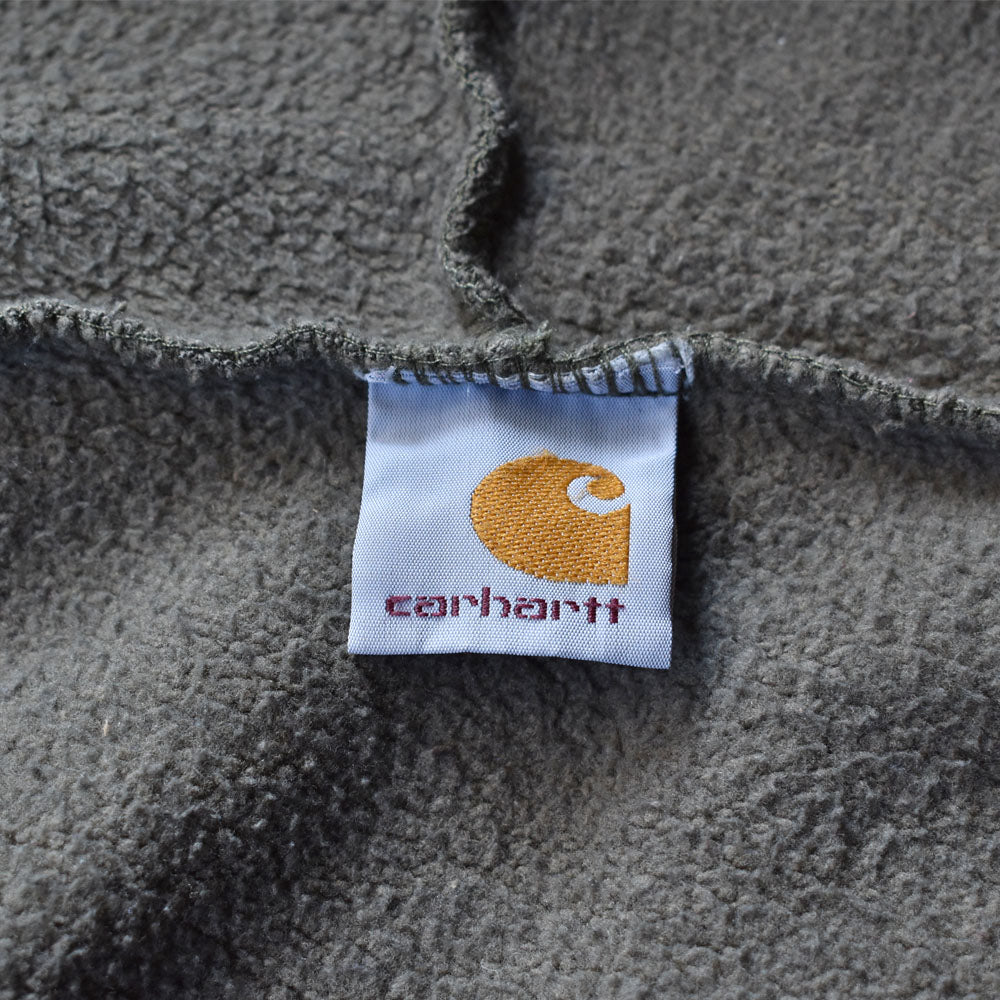 Carhartt 刺繍ロゴ フルジップ パーカー 240204