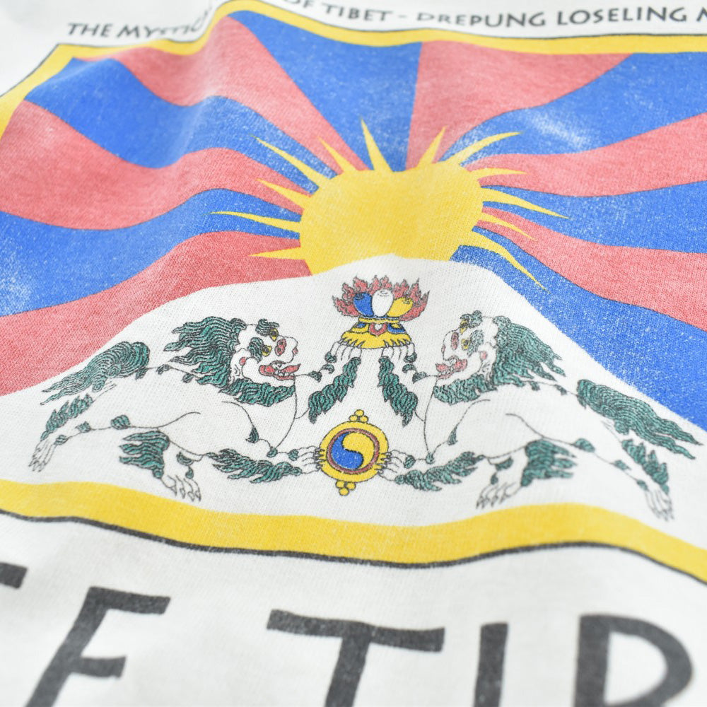 90's FREE TIBET "The Mystical Arts of Tibet" ツアーTシャツ 260804H