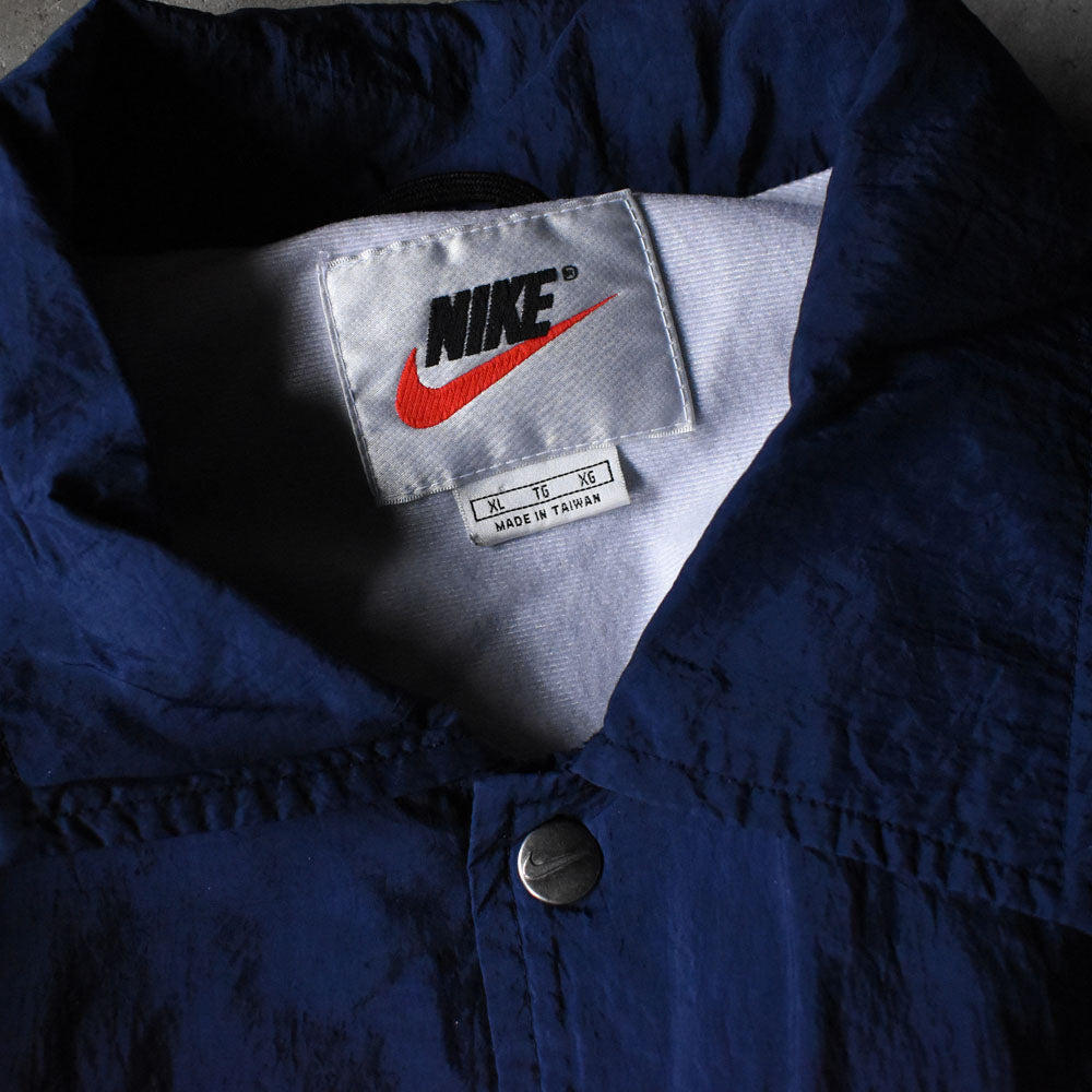 90’s NIKE 衿付き ナイロンジャケット 250112