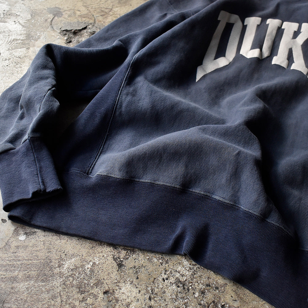 90's the cotton exchange “DUKE” ナス紺 2トーン！ リバースタイプ スウェット USA製 240226H
