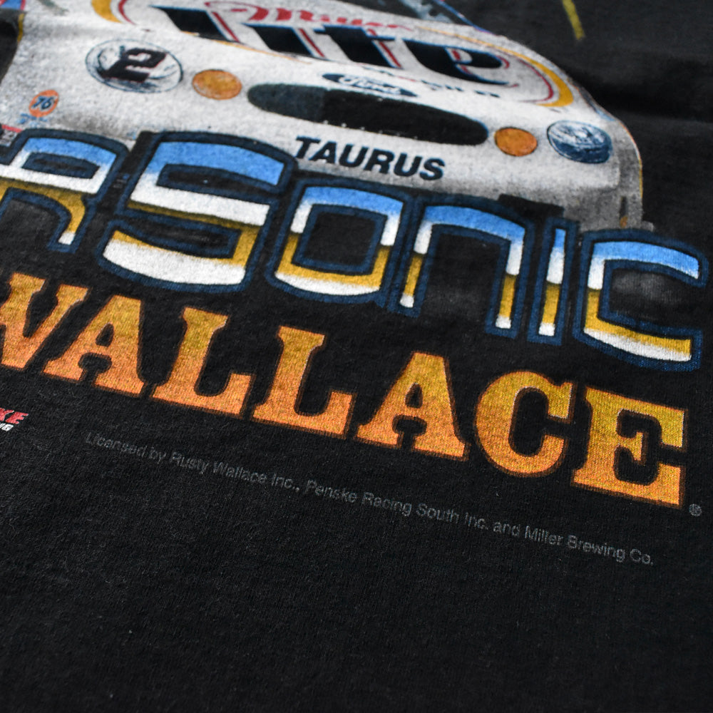 Y2K “Rusty Wallace #2” 両面プリント レーシング Tシャツ 240726