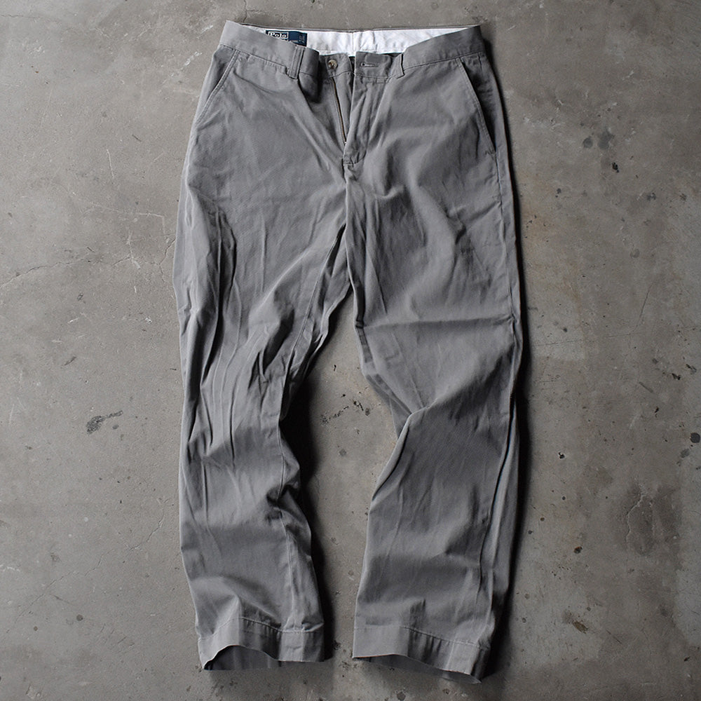 ポロ ラルフローレン PRESTON PANT ノータック チノパン 2000年代 古着