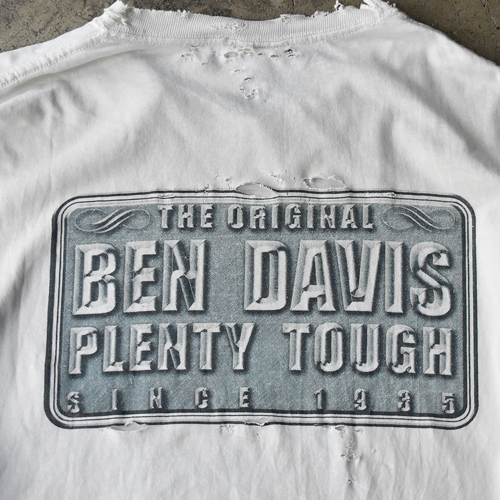 Y2K ボロ！ BEN DAVIS ロゴTシャツ 250525H