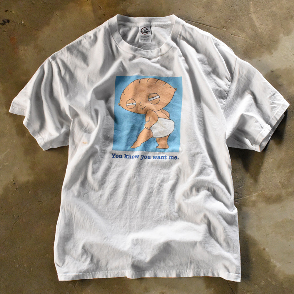 ファミリー・ガイ ステューウィー・グリフィン キャラクターTシャツ 2005年 古着