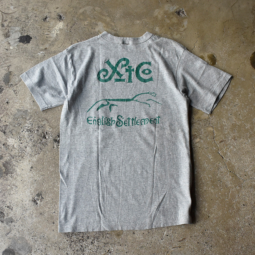 80's XTC “English Settlement” ロック Tシャツ 250704HYY