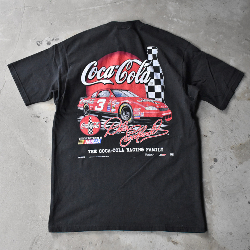 90’s CHASE AUTHENTICS “Dale Earnhardt #3 / Coca-Cola” レーシング Tシャツ USA製 240807